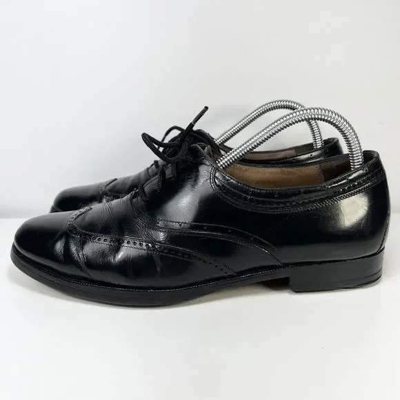 Bally | Shoes | Vintage Bally Duomo Italy Mens 8d Black  display picture 1